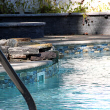 Pool Waterfall Feature