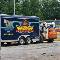 Groundhog Landscape Construction Trailer in Windham NH