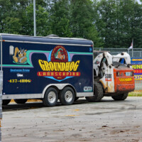Groundhog Landscape Construction Trailer in Windham NH