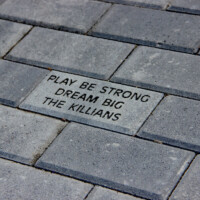 Engraved Patio Brick Griffin Park Windham NH