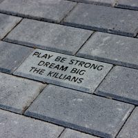 Engraved Patio Brick Griffin Park Windham NH