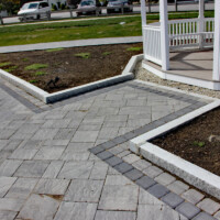 Patio Pavers at Gazebo Griffin Park