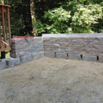 patio bench wall